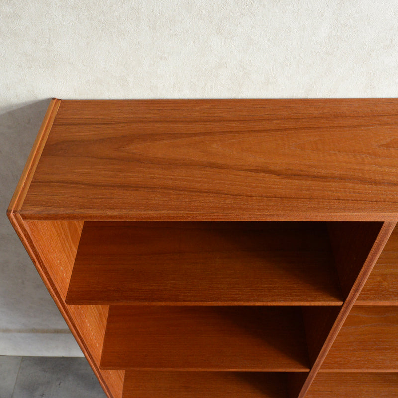 デンマーク ヴィンテージ チーク 3段ブックシェルフ 5-58