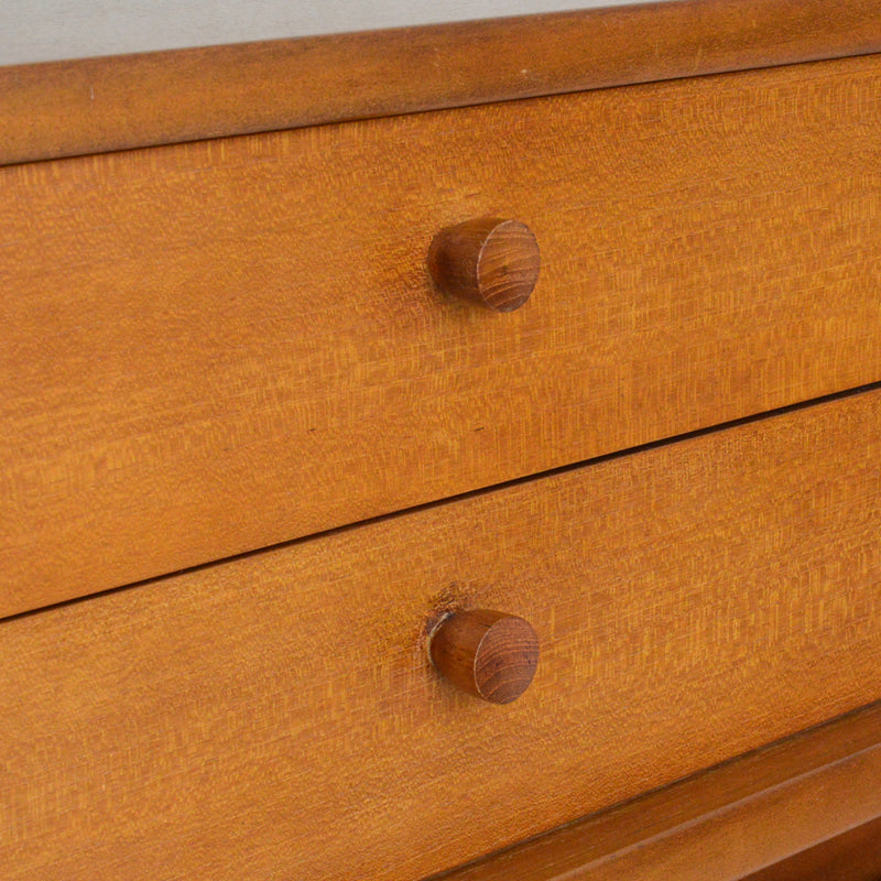 Nathan ネイサン キャビネット/レコードキャビネット 56(天板剥離再塗装済）