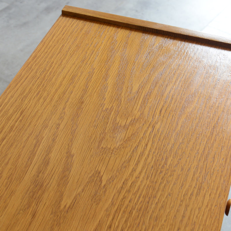 デンマークヴィンテージ  オーク３段チェスト5-31