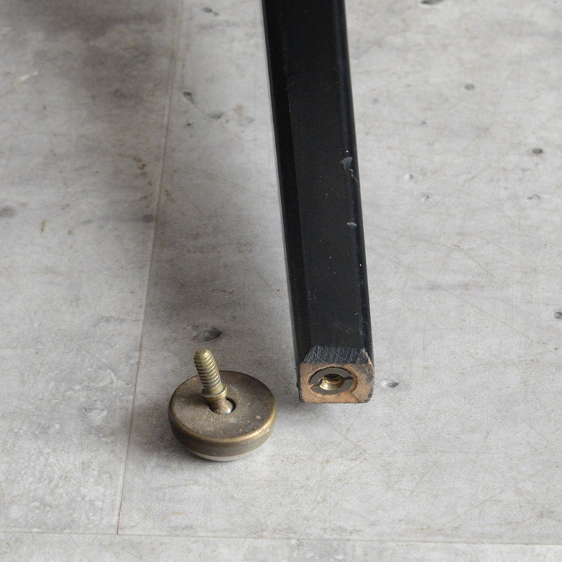 Beautility ドロップリーフ テーブル03（レクタングル/天板剥離再塗装済）