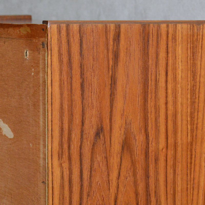 デンマーク ヴィンテージ チーク２段チェスト　5-132