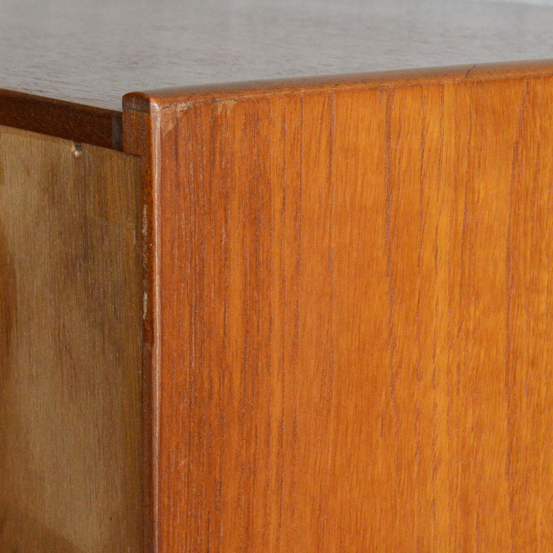 Nathan ネイサン キャビネット/レコードキャビネット 56(天板剥離再塗装済）