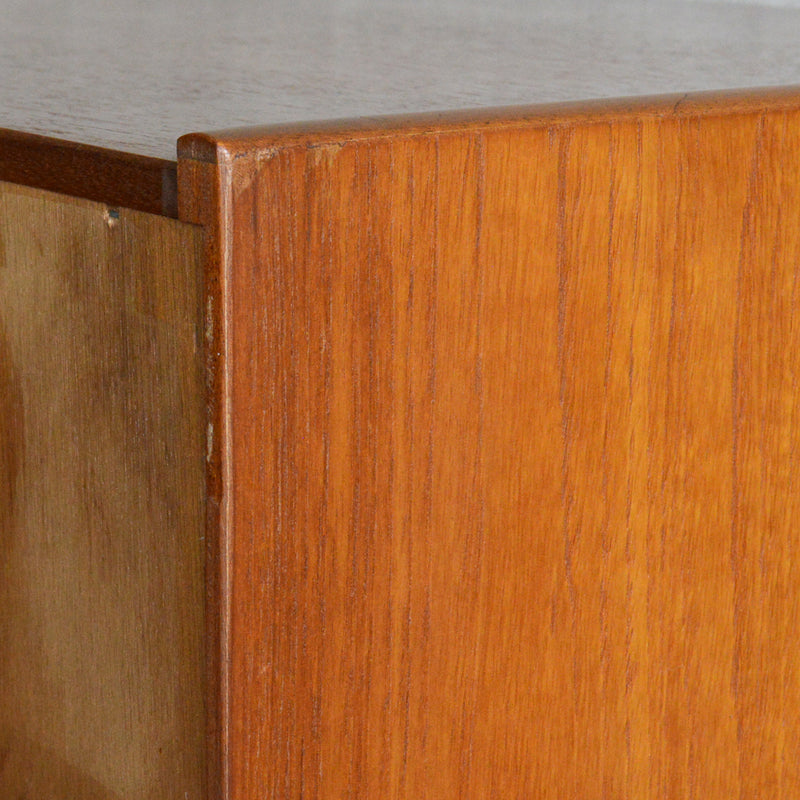 Nathan ネイサン キャビネット/レコードキャビネット 56(天板剥離再塗装済）