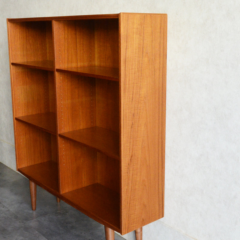 デンマーク ヴィンテージ チーク 3段ブックシェルフ 5-58