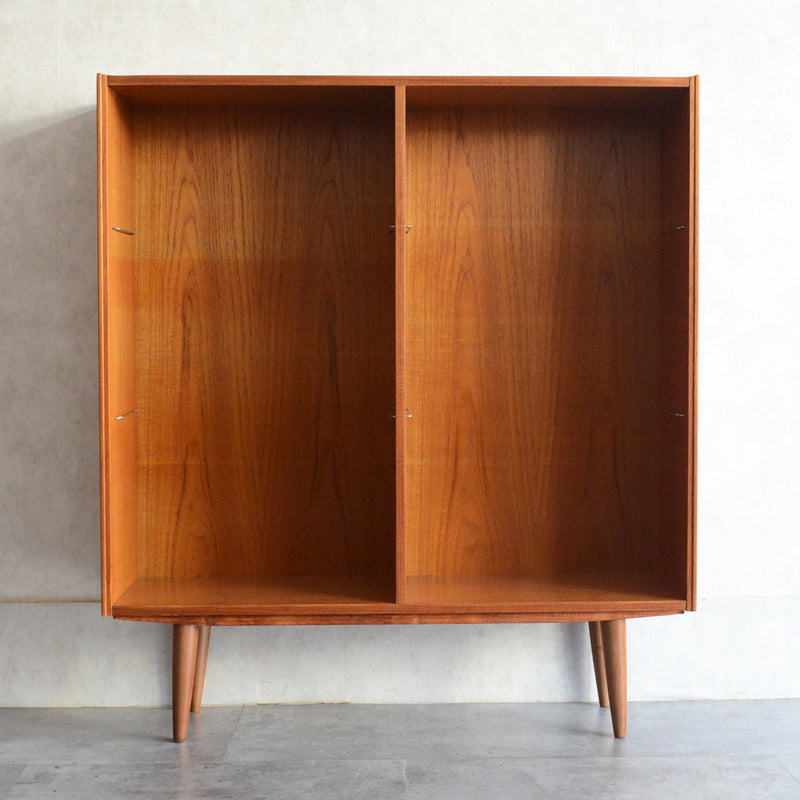 デンマーク ヴィンテージ チーク 3段ブックシェルフ 5-58