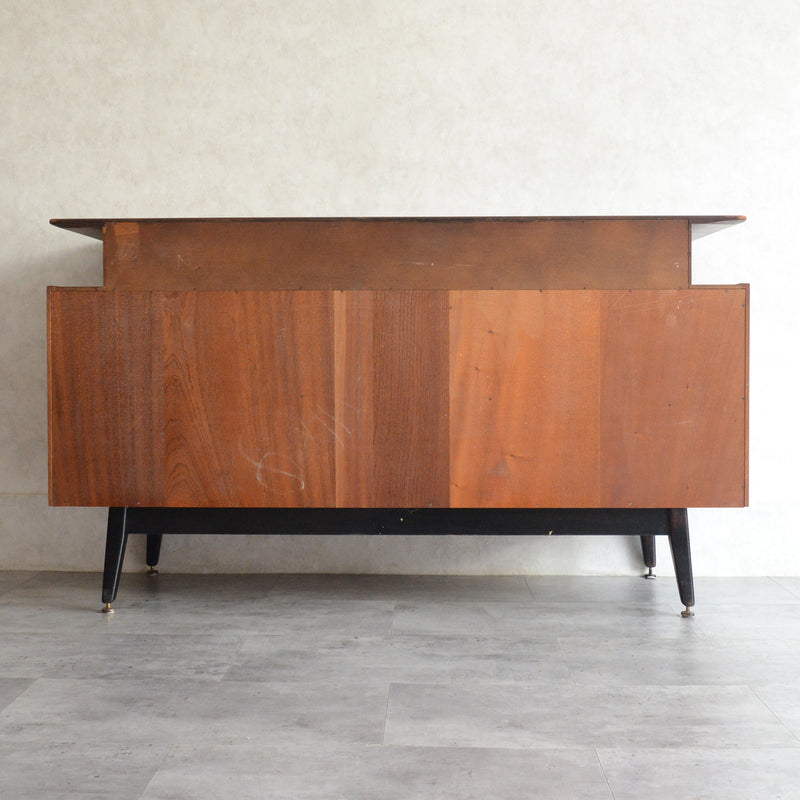 G-PLAN ジープラン Tola&Black　ショートサイドボード 27（天板剝離再塗装済）