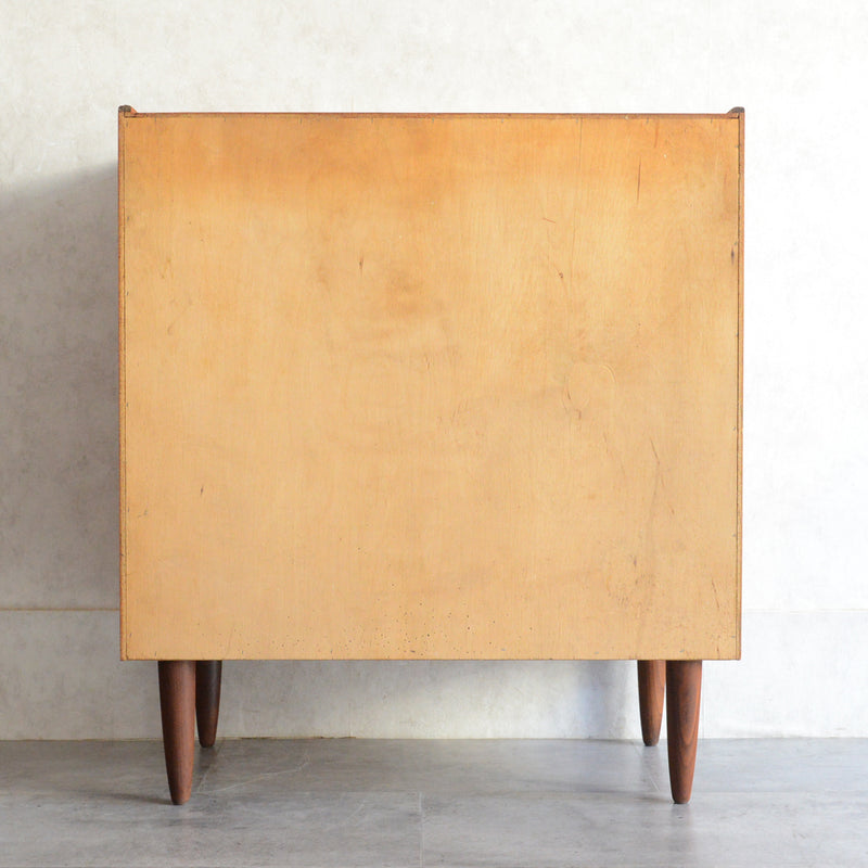 デンマーク ヴィンテージ チーク ５段チェスト5-57