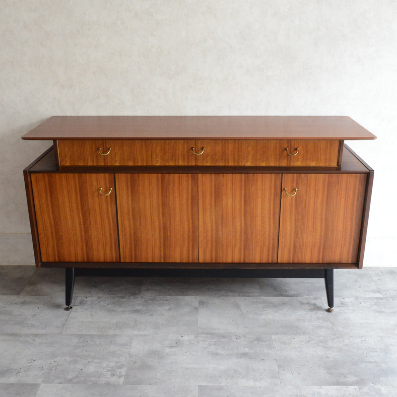 G-PLAN ジープラン Tola&Black　ショートサイドボード 27（天板剝離再塗装済）