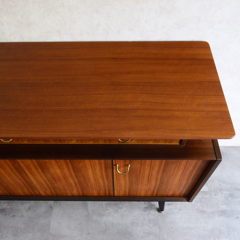 G-PLAN ジープラン Tola&Black　ショートサイドボード 27（天板剝離再塗装済）