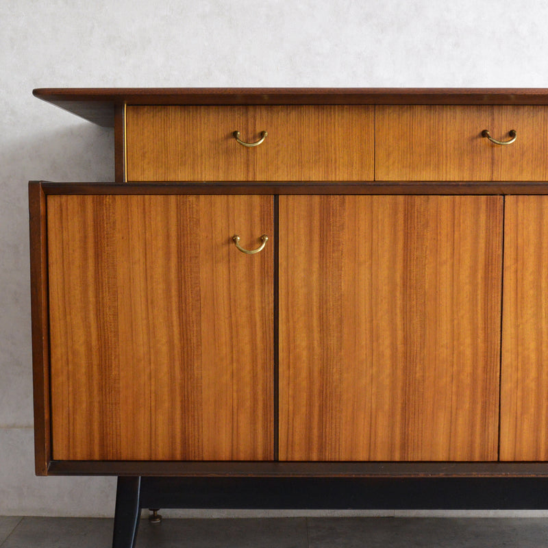 G-PLAN ジープラン Tola&Black　ショートサイドボード 27（天板剝離再塗装済）