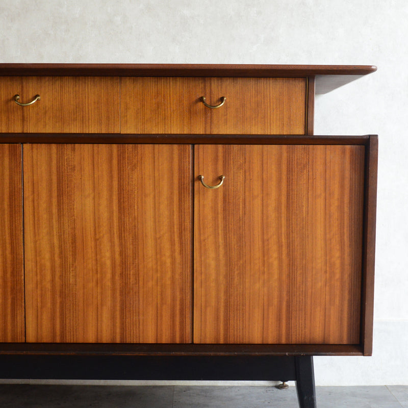 G-PLAN ジープラン Tola&Black　ショートサイドボード 27（天板剝離再塗装済）