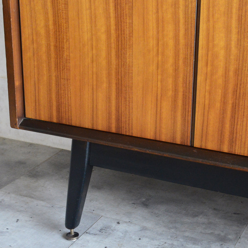 G-PLAN ジープラン Tola&Black　ショートサイドボード 27（天板剝離再塗装済）