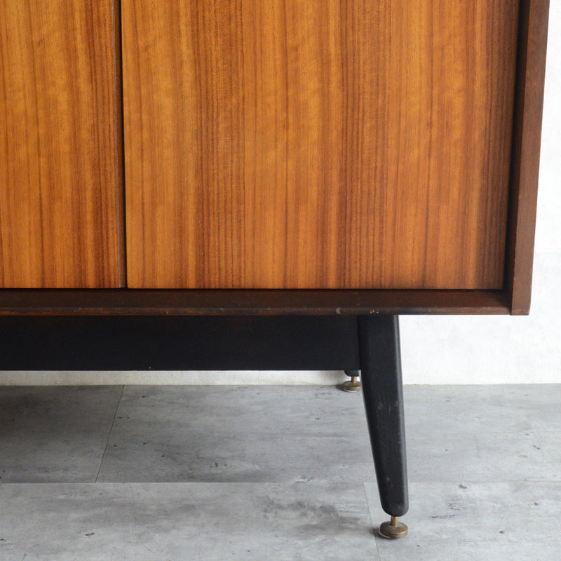 G-PLAN ジープラン Tola&Black　ショートサイドボード 27（天板剝離再塗装済）