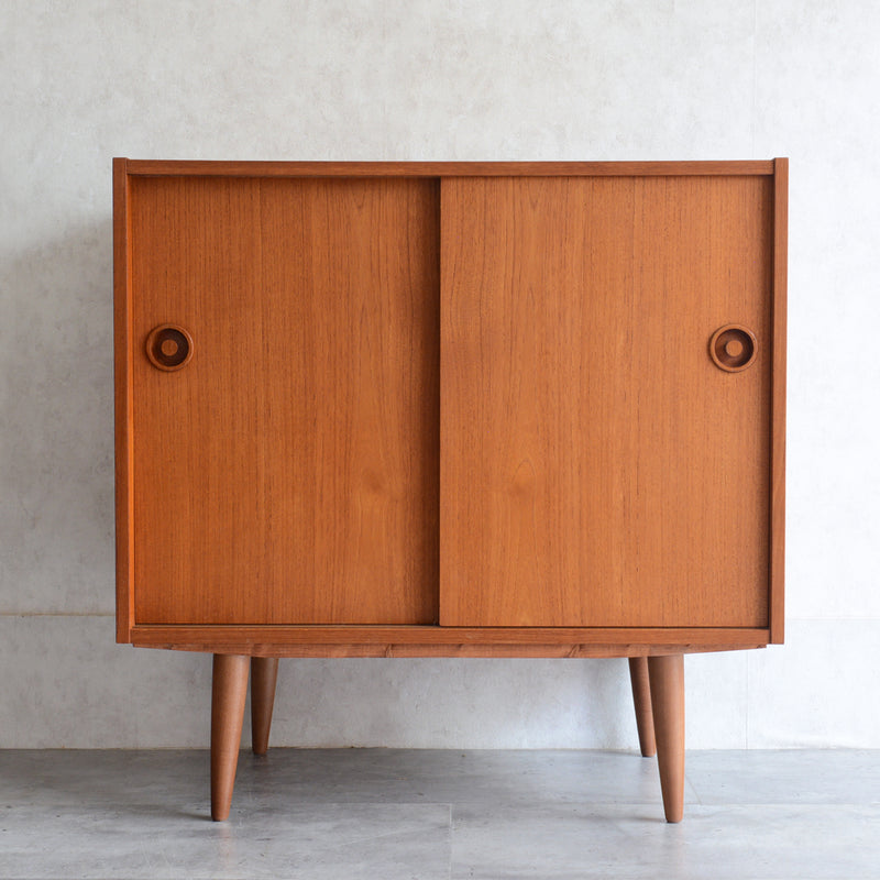 デンマークヴィンテージ　チーク キャビネット6-7(ウッドオイル仕上)