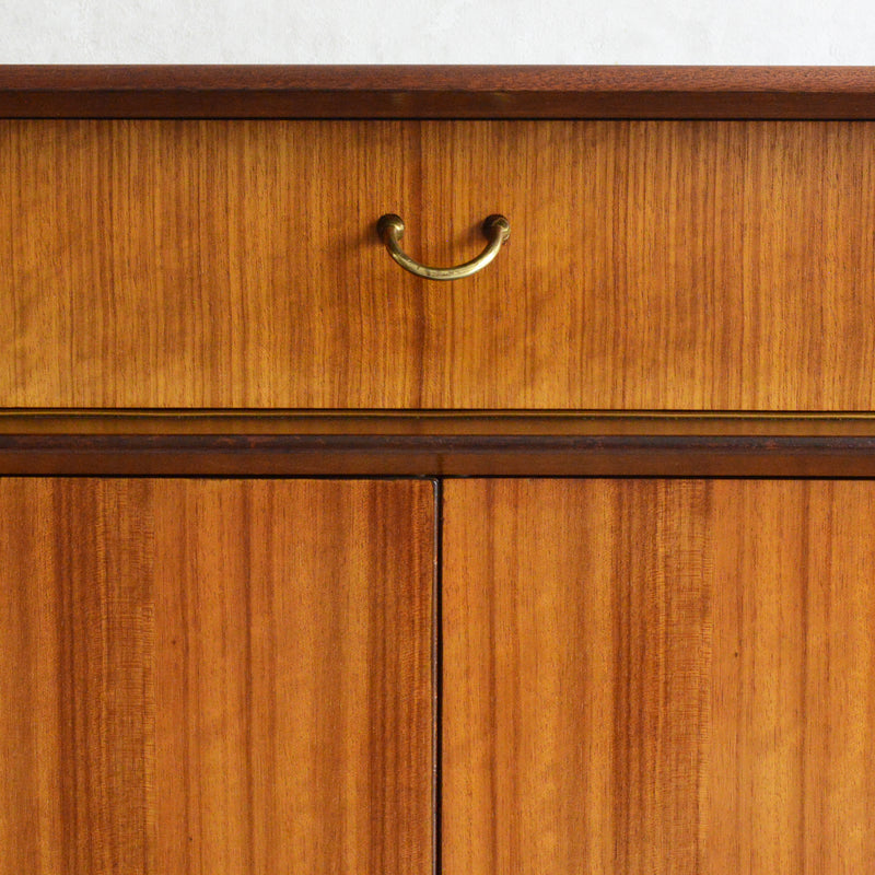 G-PLAN ジープラン Tola&Black　ショートサイドボード 27（天板剝離再塗装済）