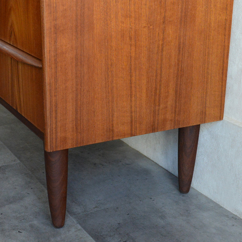 デンマーク ヴィンテージ チーク ５段チェスト5-57