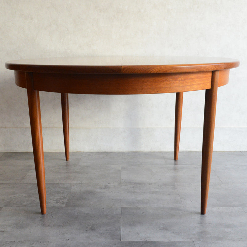 G-PLAN ジープラン  エクステンション ラウンドテーブル 97 (天板剥離再塗装）