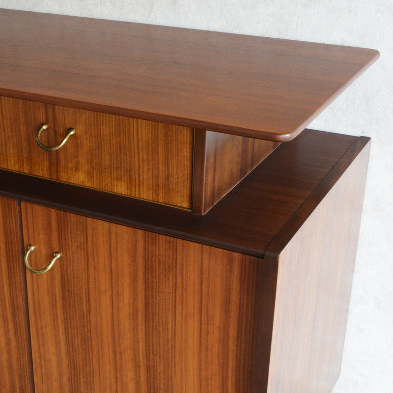 G-PLAN ジープラン Tola&Black　ショートサイドボード 27（天板剝離再塗装済）