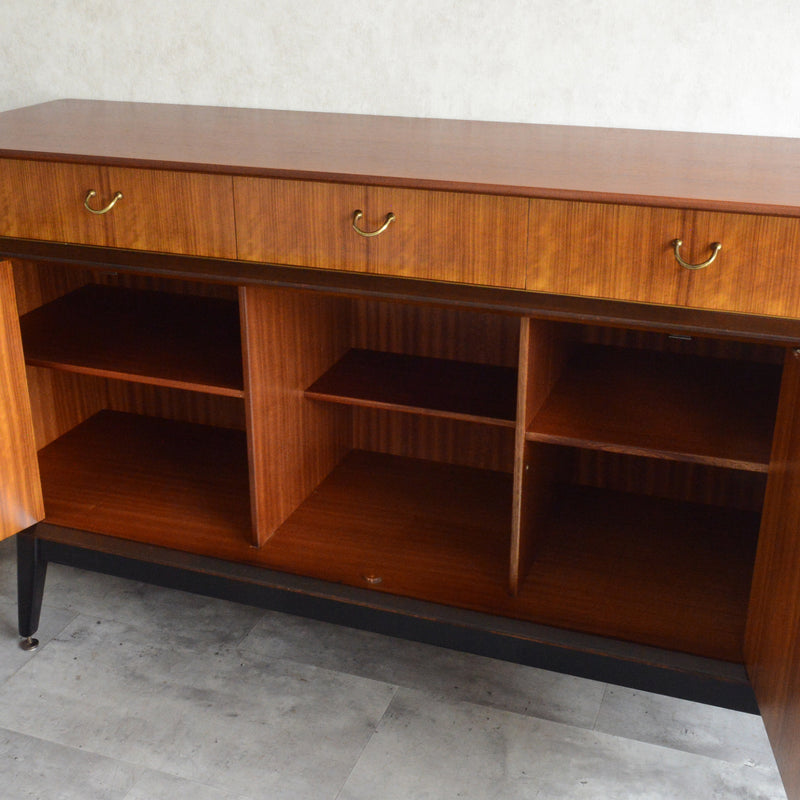 G-PLAN ジープラン Tola&Black　ショートサイドボード 27（天板剝離再塗装済）