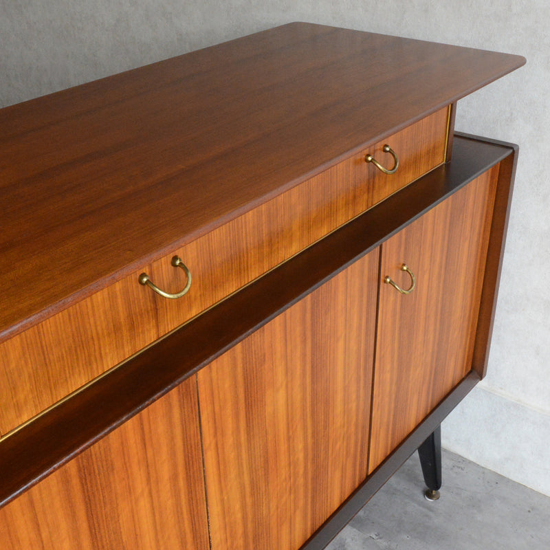 G-PLAN ジープラン Tola&Black　ショートサイドボード 27（天板剝離再塗装済）