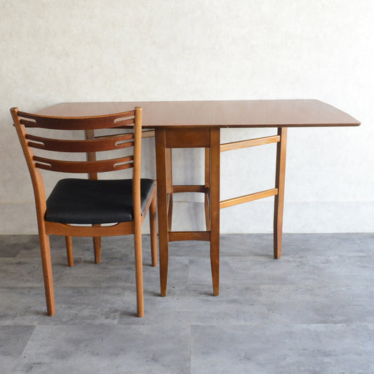 ミッドセンチュリー ゲートレッグ ダイニングテーブル 54(レクタングル）