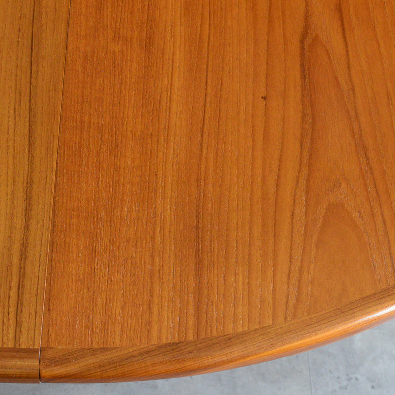 G-PLAN ジープラン  エクステンション ラウンドテーブル 97 (天板剥離再塗装）