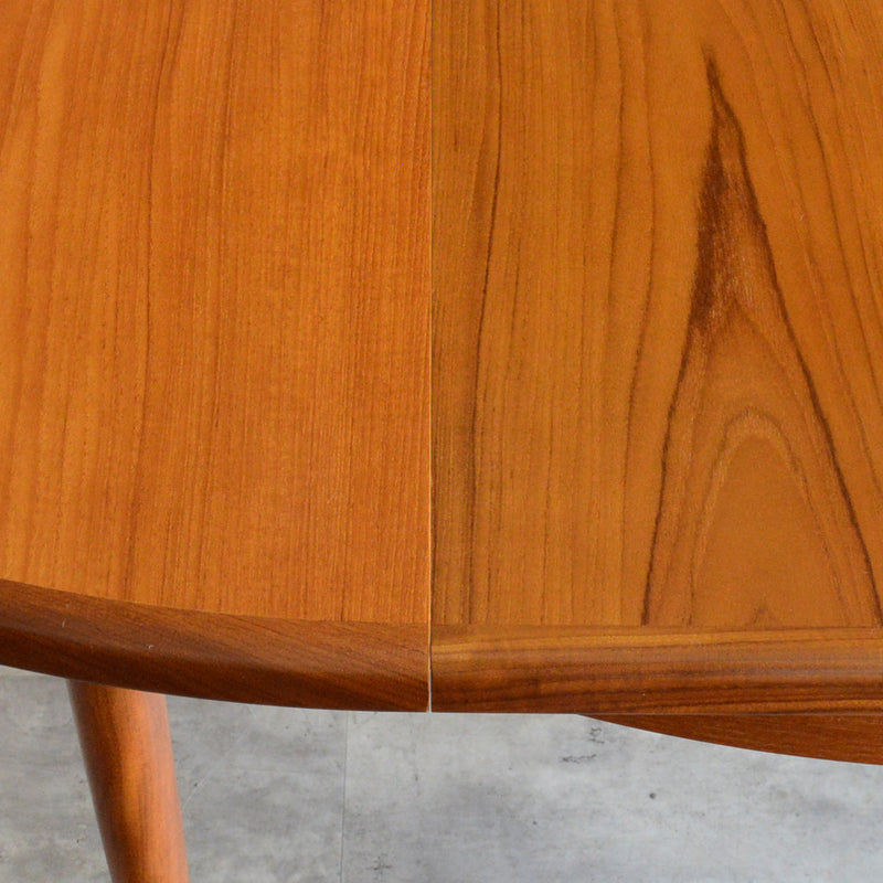 G-PLAN ジープラン  エクステンション ラウンドテーブル 97 (天板剥離再塗装）