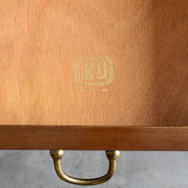 G-PLAN ジープラン Tola&Black　ショートサイドボード 27（天板剝離再塗装済）