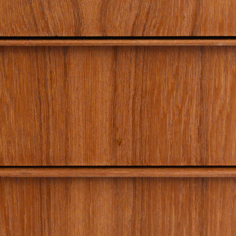 デンマーク ヴィンテージ  チーク３段チェスト8-44