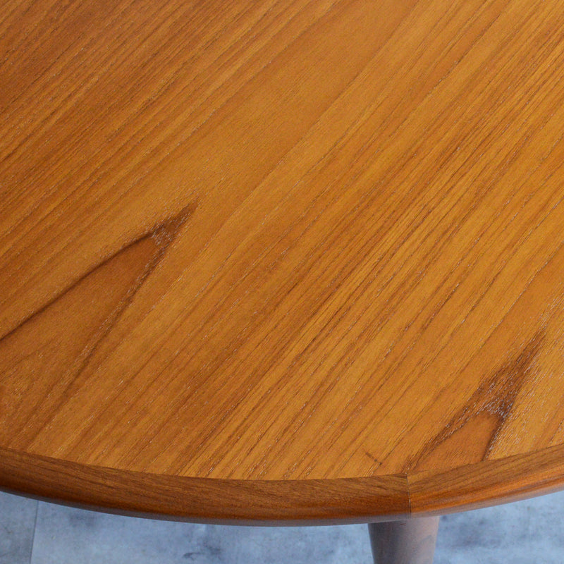 G-PLAN ジープラン  エクステンション ラウンドテーブル 97 (天板剥離再塗装）