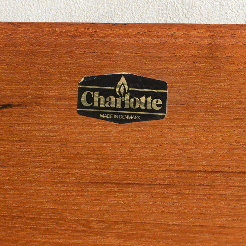 M様見学ご予約商品デンマークヴィンテージ チークソーイングテーブル　P-４