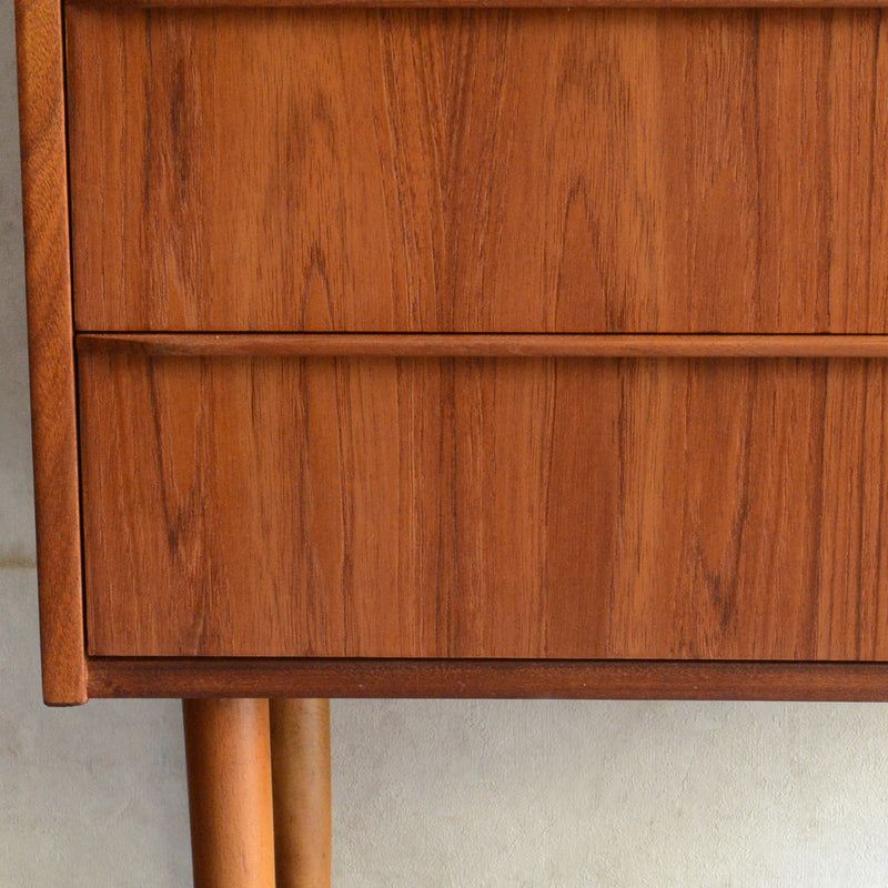 デンマーク ヴィンテージ チーク 3段チェスト 5-59
