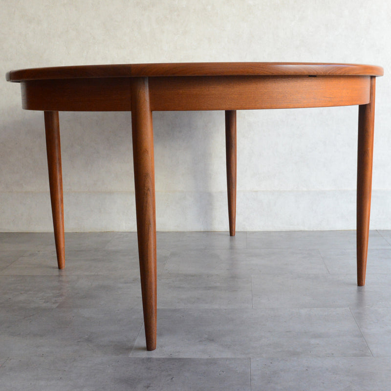 G-PLAN ジープラン  エクステンション ラウンドテーブル 97 (天板剥離再塗装）