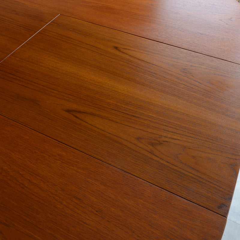 Nathanネイサン エクステンション ラウンド ダイニングテーブル09(天板剥離再塗装済）