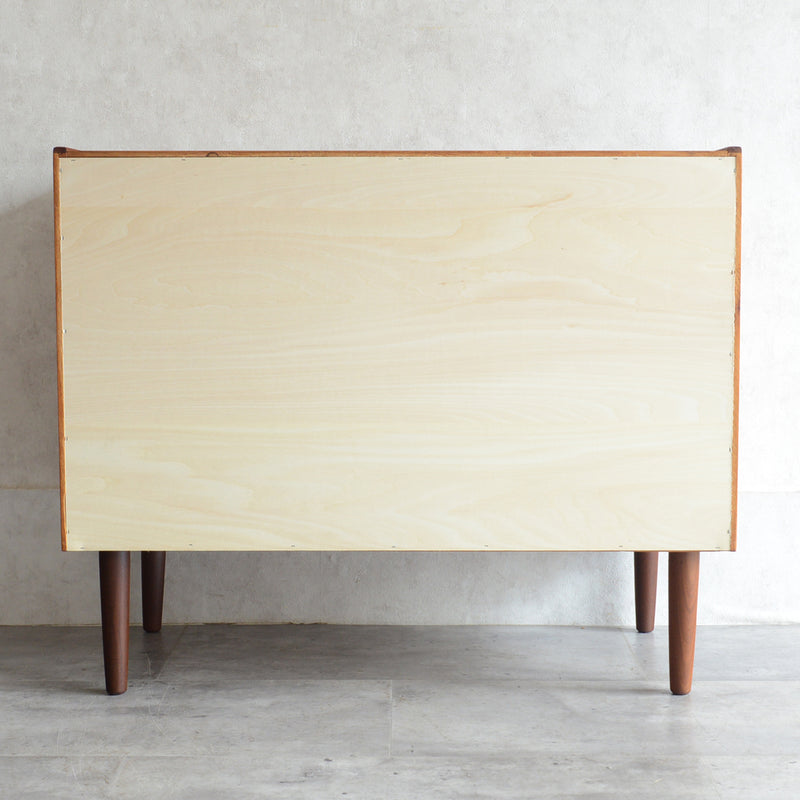 デンマーク ヴィンテージ  チーク３段チェスト 3-45(ウッドオイル仕上）