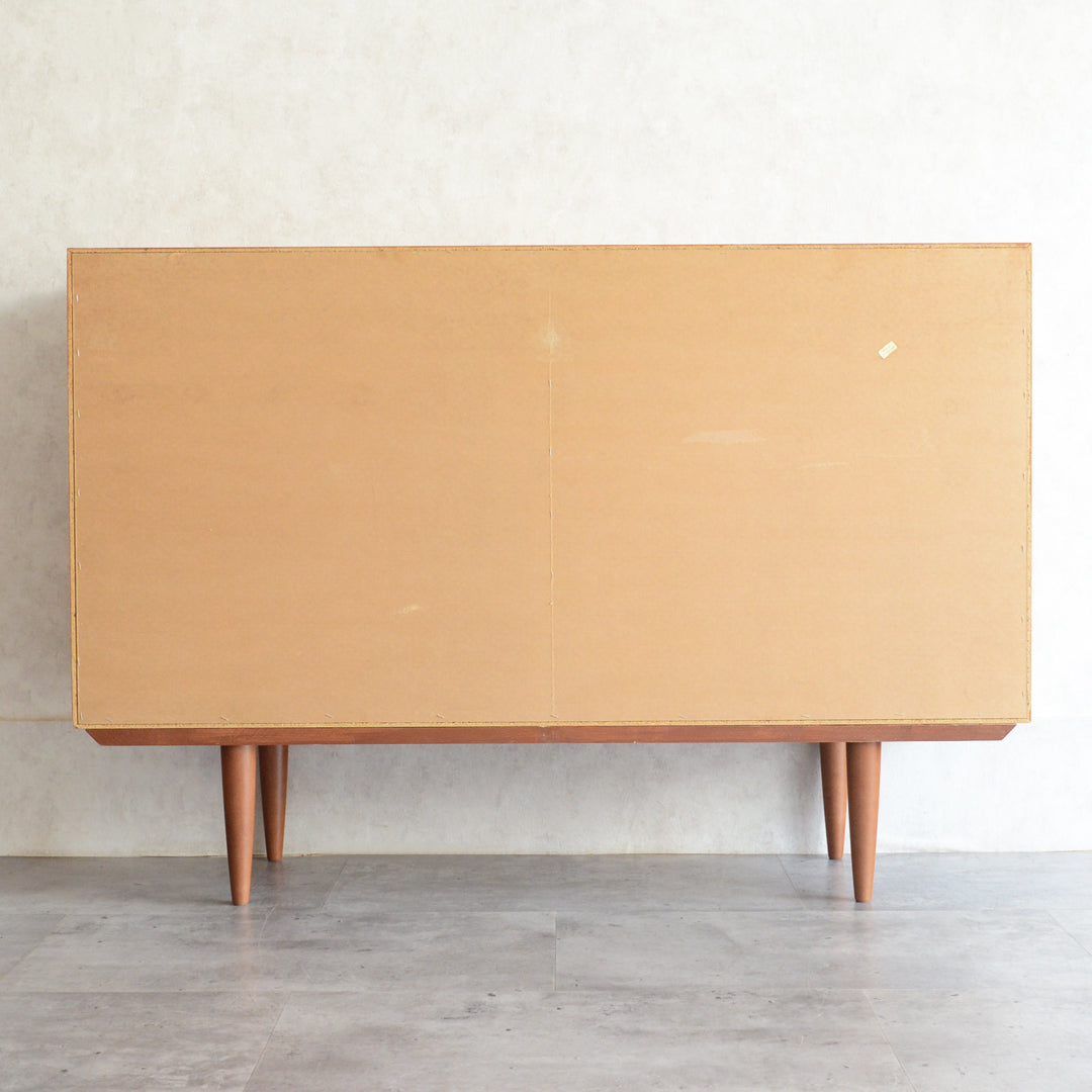 デンマーク ヴィンテージ　チーク2段 ブックシェルフ5-109