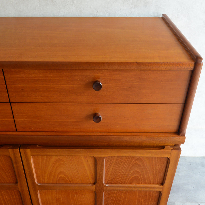 Nathan ネイサン キャビネット/レコードキャビネット 32(天板隔離再塗装済）