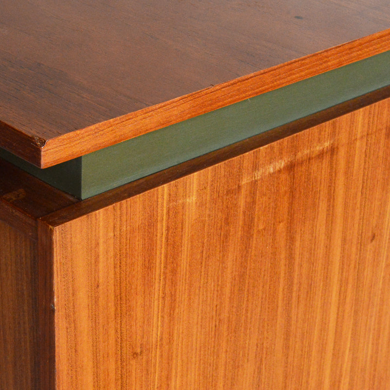 O様ご予約品　ミッドセンチュリー チークデスク24（鍵付）