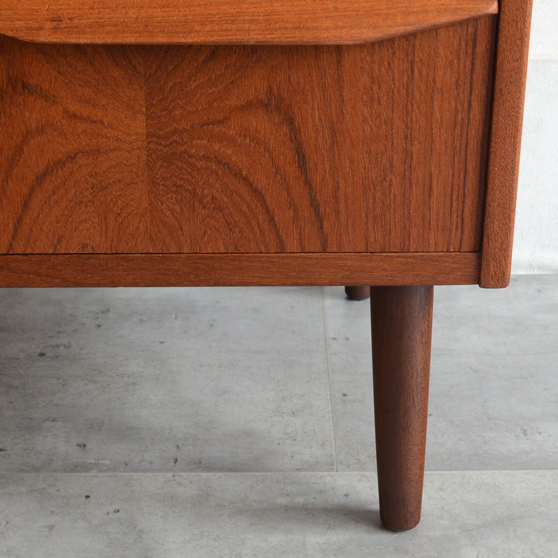 デンマーク ヴィンテージ  チーク３段チェスト 3-45(ウッドオイル仕上）