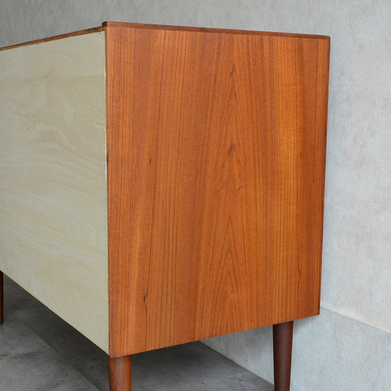 デンマーク ヴィンテージ  チーク３段チェスト 3-45(ウッドオイル仕上）