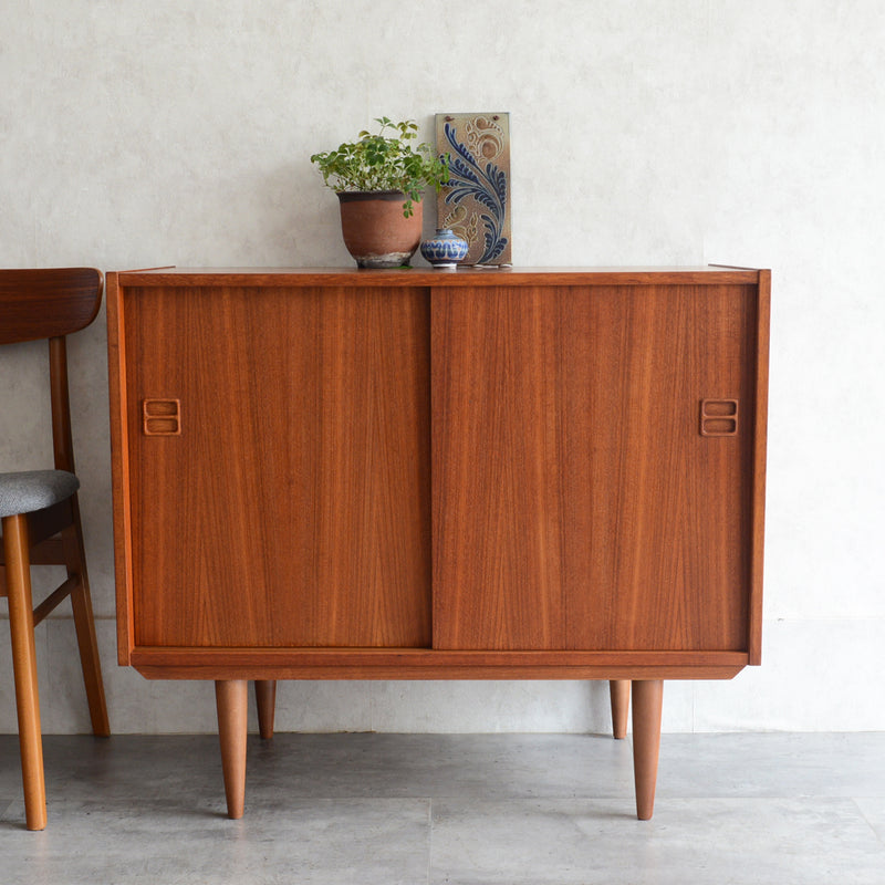 デンマーク ヴィンテージ　チーク キャビネット3-46(ウッドオイル仕上)