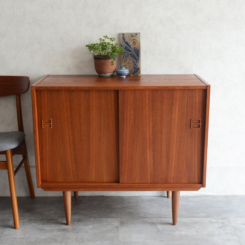 デンマーク ヴィンテージ　チーク キャビネット3-46(ウッドオイル仕上)