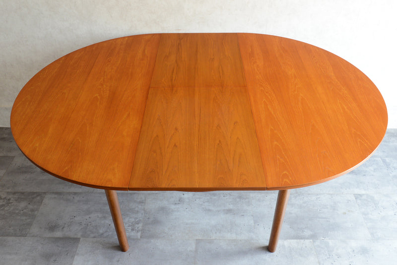 A.H.McINTOSH マッキントッシュ ラウンドエクステンション テーブル10（天板剥離再塗装済）