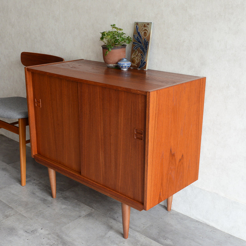 デンマーク ヴィンテージ　チーク キャビネット3-46(ウッドオイル仕上)