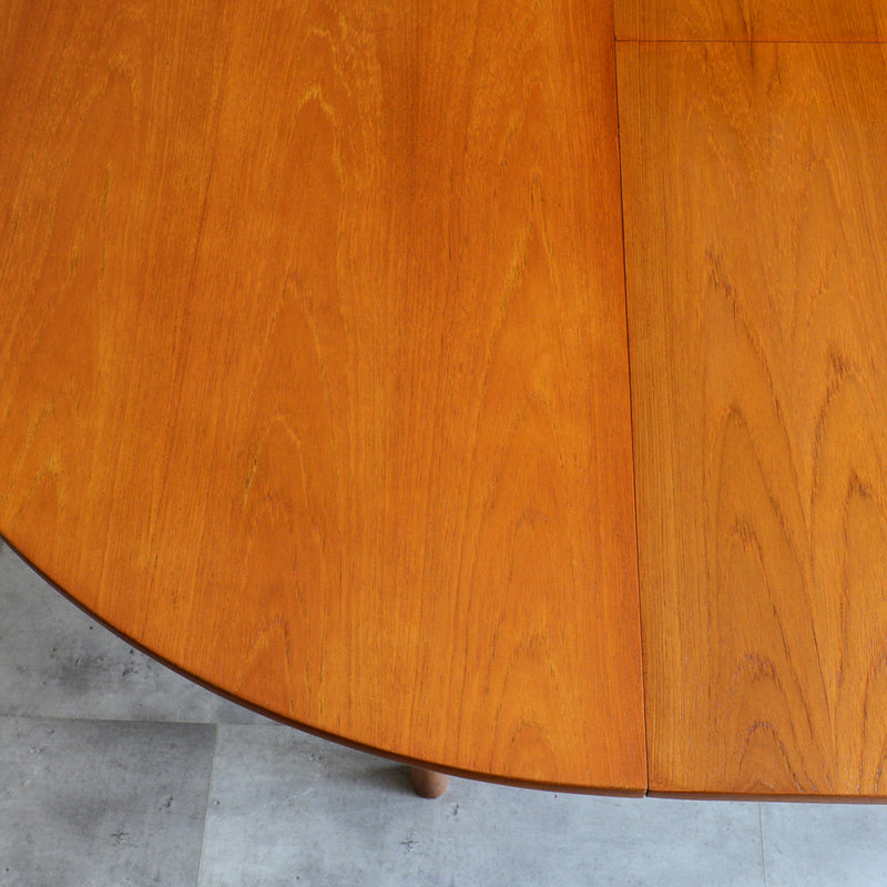 A.H.McINTOSH マッキントッシュ ラウンドエクステンション テーブル10（天板剥離再塗装済）