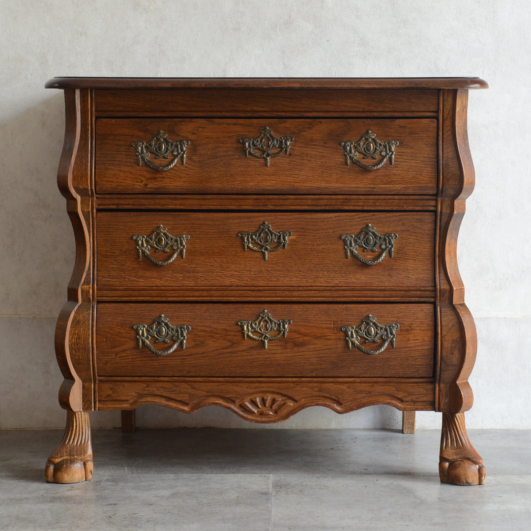 ベルギークラシック オーク3段チェスト 02