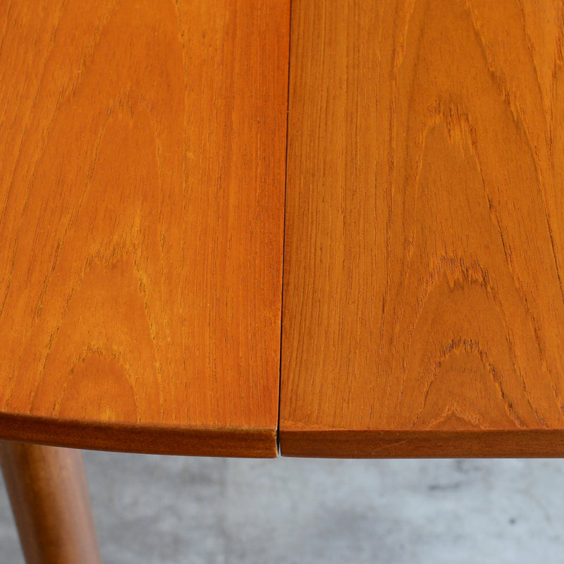 A.H.McINTOSH マッキントッシュ ラウンドエクステンション テーブル10（天板剥離再塗装済）