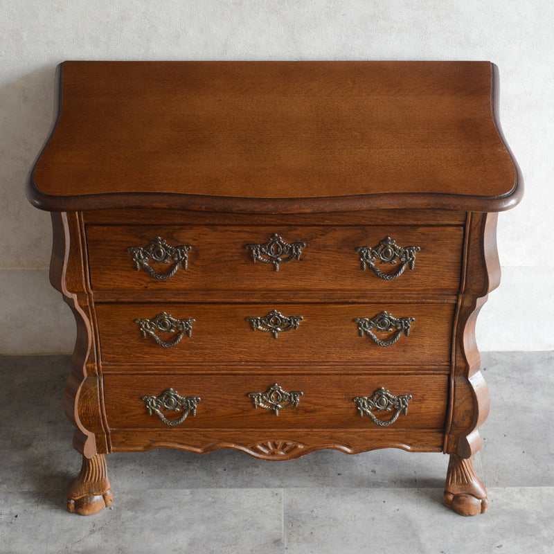 ベルギークラシック オーク3段チェスト 02