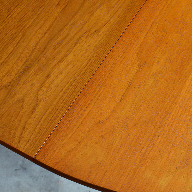 A.H.McINTOSH マッキントッシュ ラウンドエクステンション テーブル10（天板剥離再塗装済）