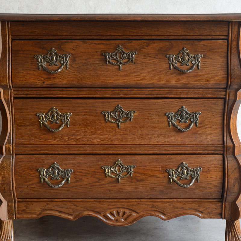 ベルギークラシック オーク3段チェスト 02